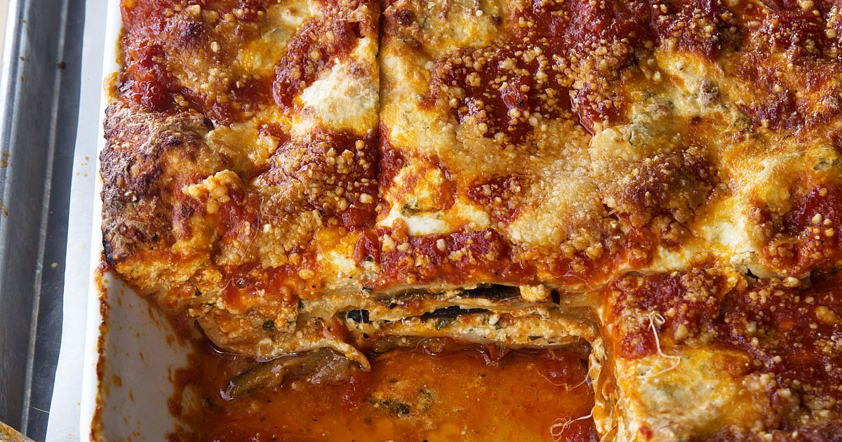 Hamburgers With Cheese Mixed In Barefoot Contessa | Roasted Vegetable Lasagna