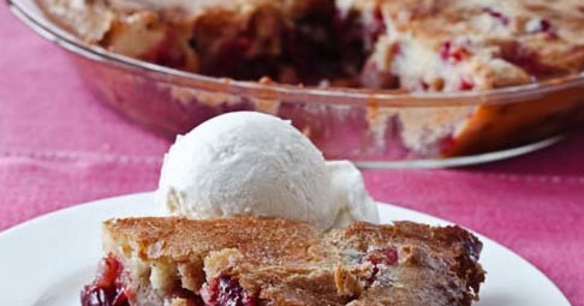 Barefoot Contessa Easy Cranberry Apple Cake