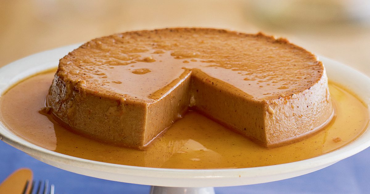 Barefoot Contessa Pumpkin Flan with Maple Caramel Sauce