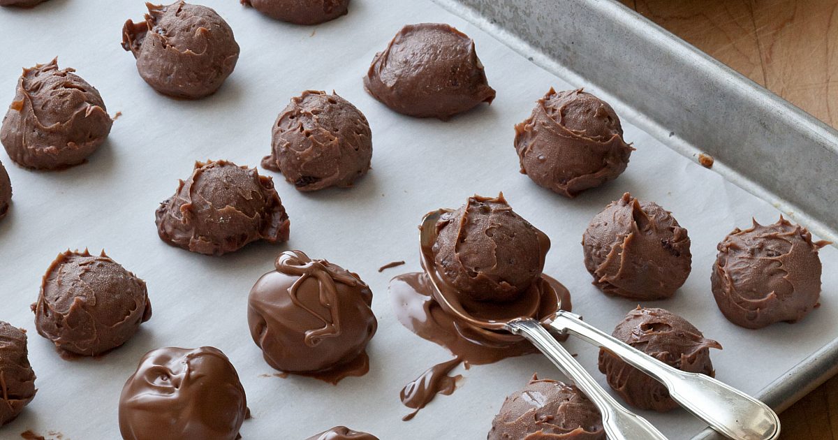 Barefoot Contessa Rum Raisin Truffles
