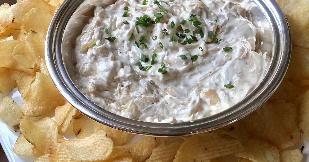 Barefoot Contessa PanFried Onion Dip