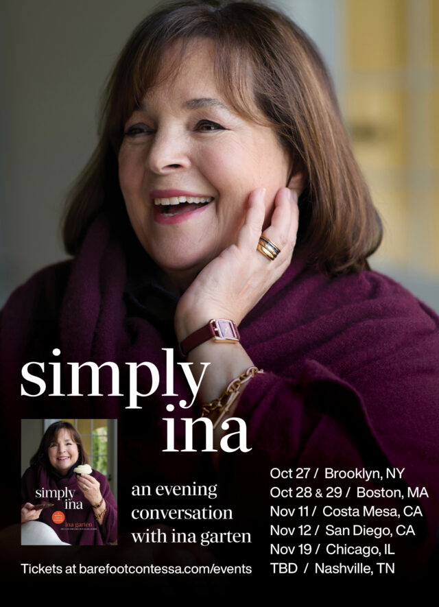The Simply Ina Book Tour