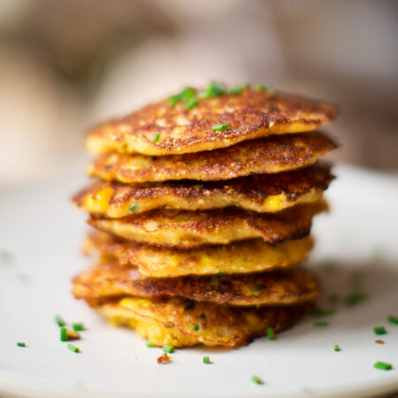 Fresh Corn Pancakes