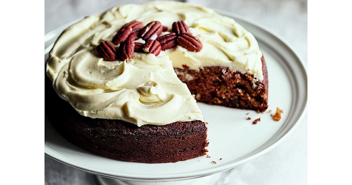 Applesauce Cake with Bourbon Raisins | Recipes-image