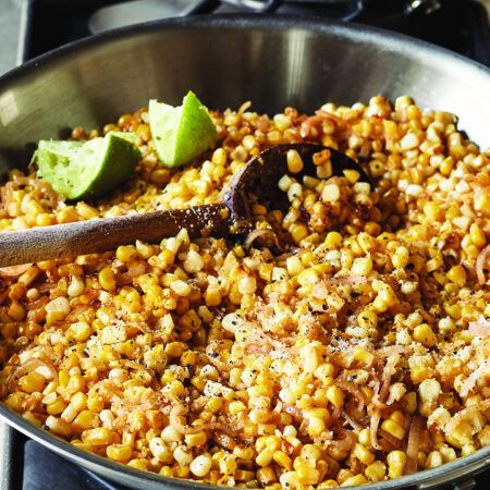 Chipotle Parmesan Sweet Corn