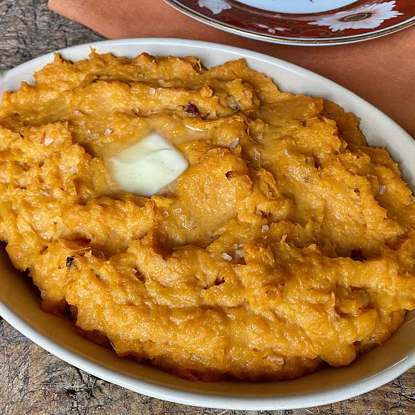 Barefoot Contessa Chipotle Smashed Sweet Potatoes (half recipe)