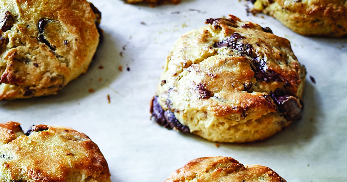 Barefoot Contessa | Chocolate Pecan Scones | Recipes
