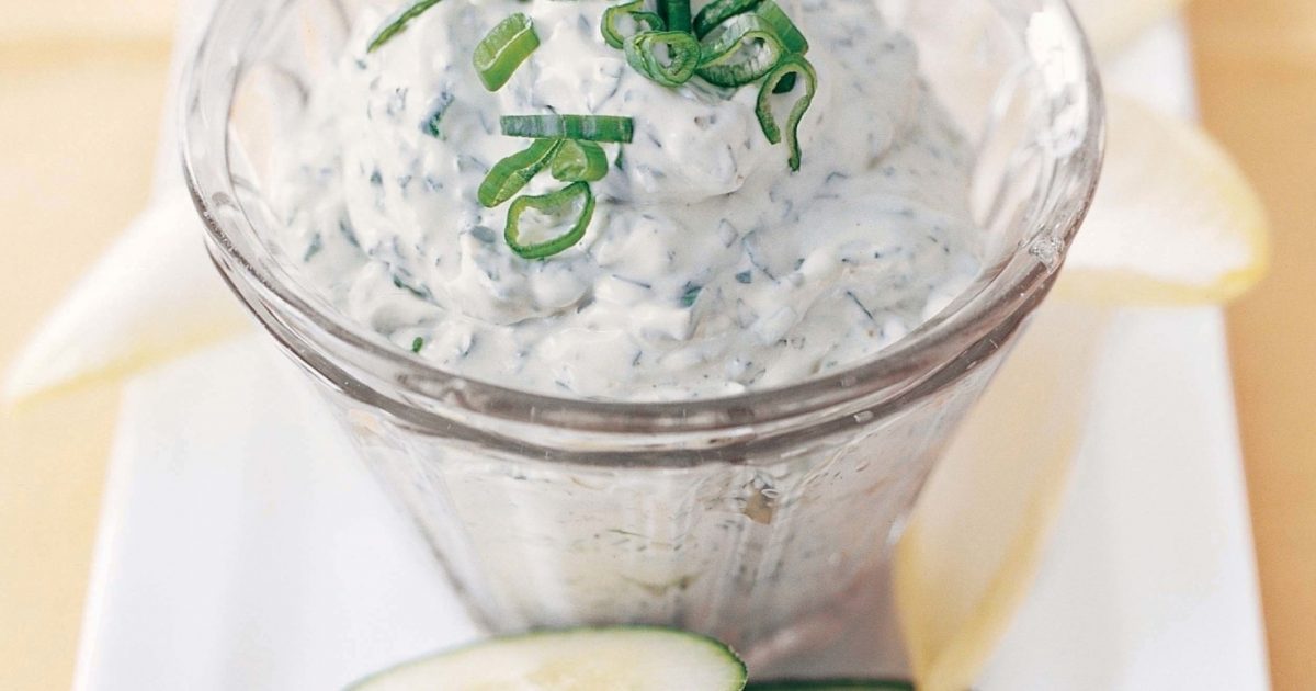 Barefoot Contessa | Green Herb Dip | Recipes