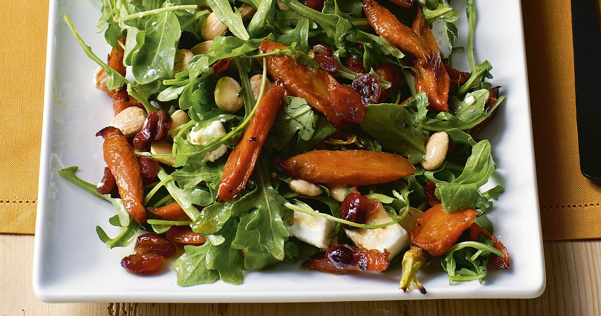 Barefoot Contessa | Maple-Roasted Carrot Salad | Recipes