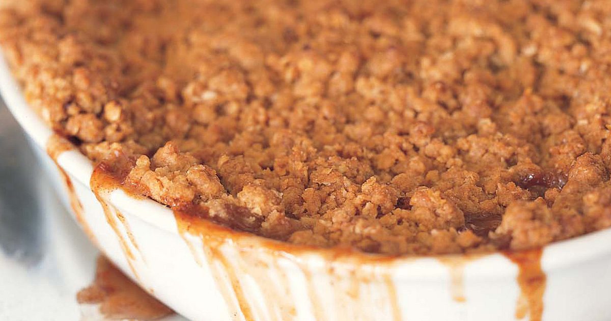 Old-Fashioned Apple Crisp
