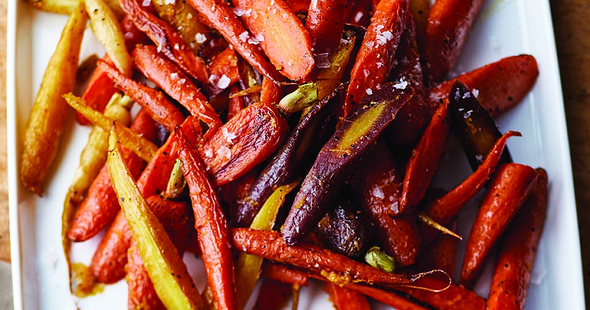 Orange-Roasted Rainbow Carrots | Recipes-image