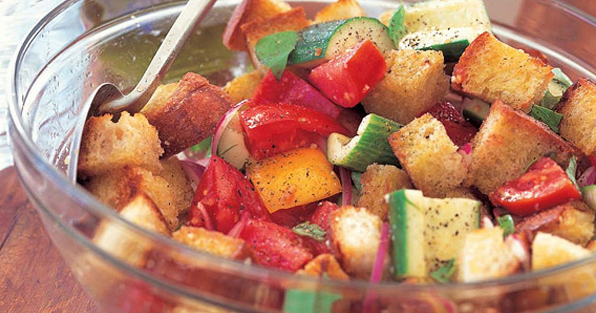 Barefoot Contessa Panzanella Recipes This panzanella (bread salad) from ina garten, with croutons, tomatoes, cucumbers, onions, and a tangy vinaigrette, is an italian classic. panzanella recipes
