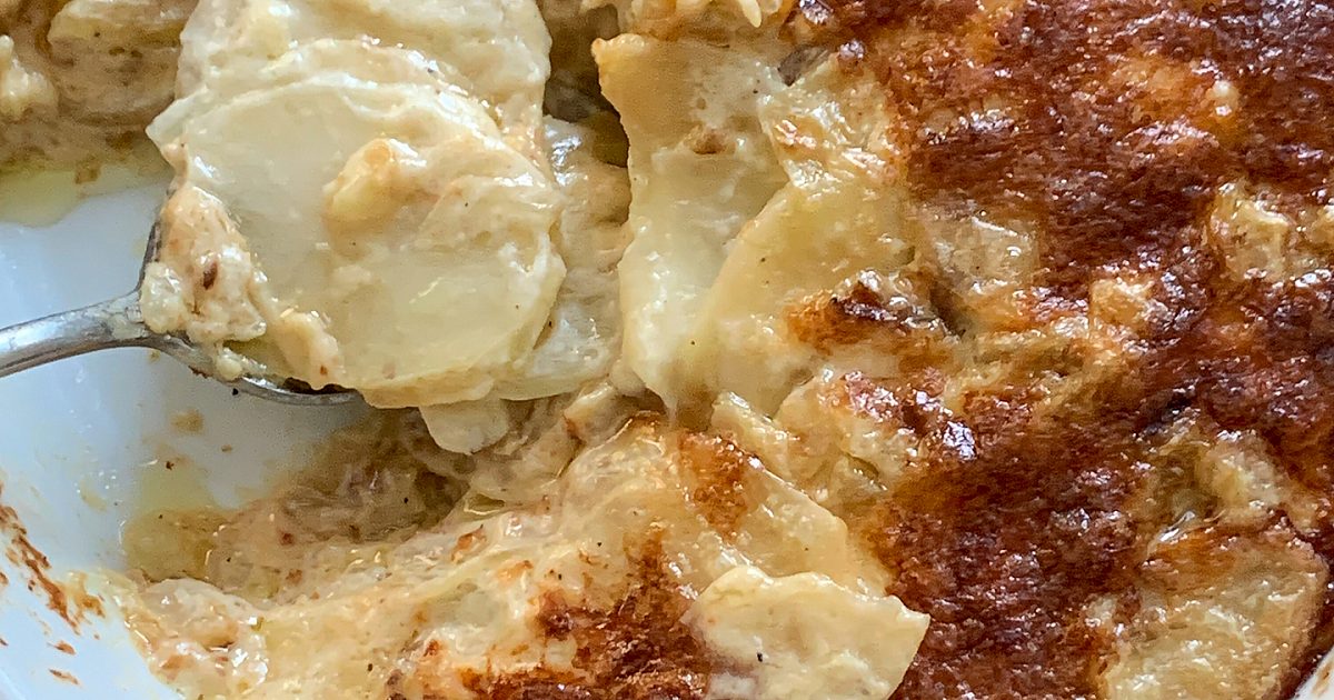 Barefoot Contessa | Potato-Fennel Gratin (half-recipe) | Recipes