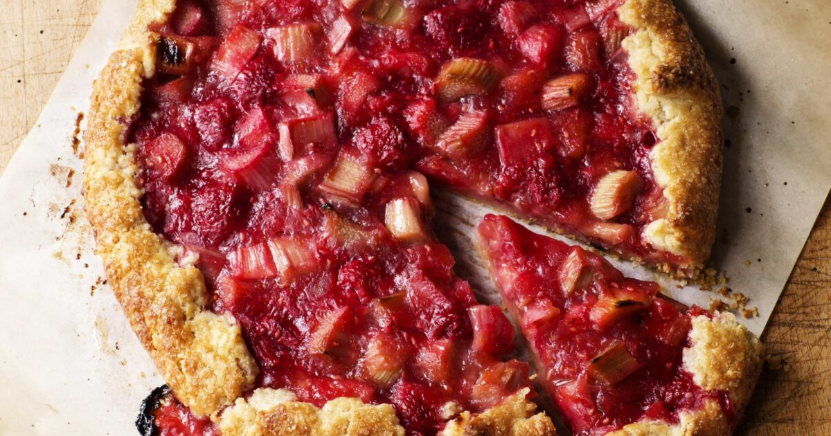 Raspberry Rhubarb Crostata | Recipes-image