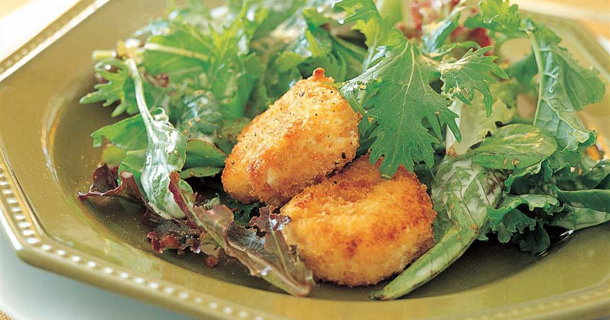 Barefoot Contessa | Salad with Warm Goat Cheese | Recipes