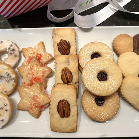 Shortbread Hearts & "Linzer" Cookies