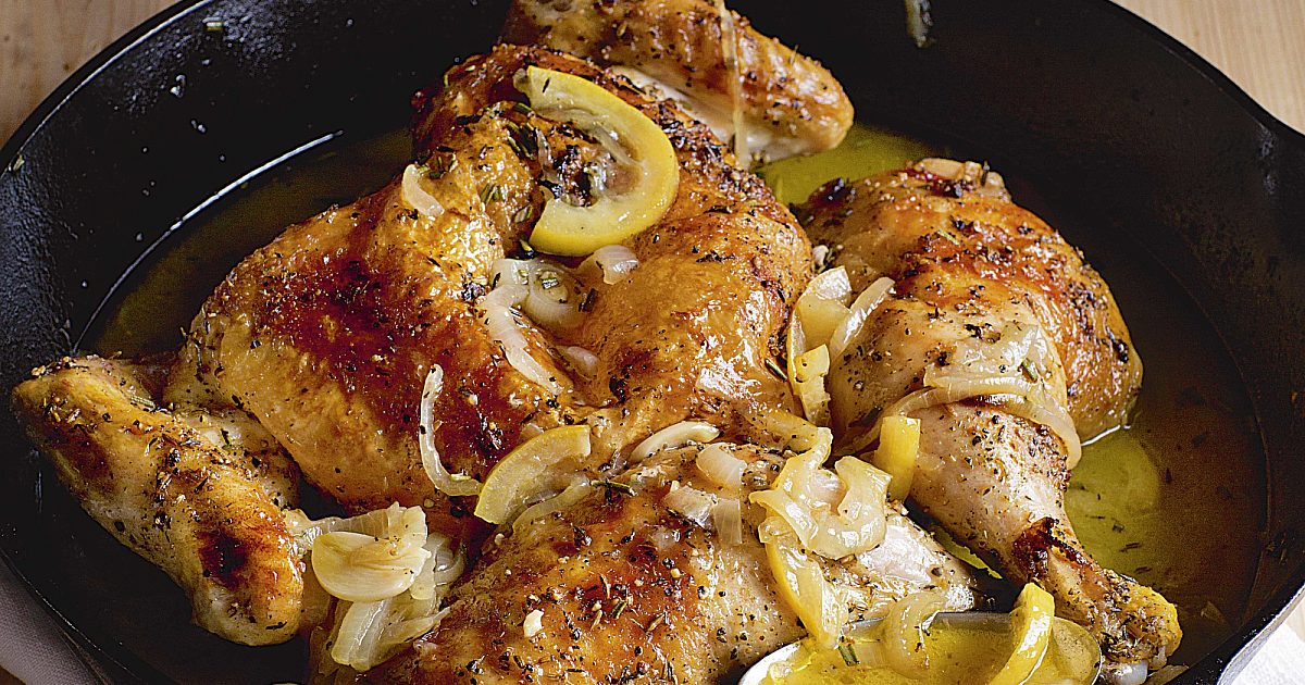 Skillet-Roasted Lemon Chicken | Recipes-image