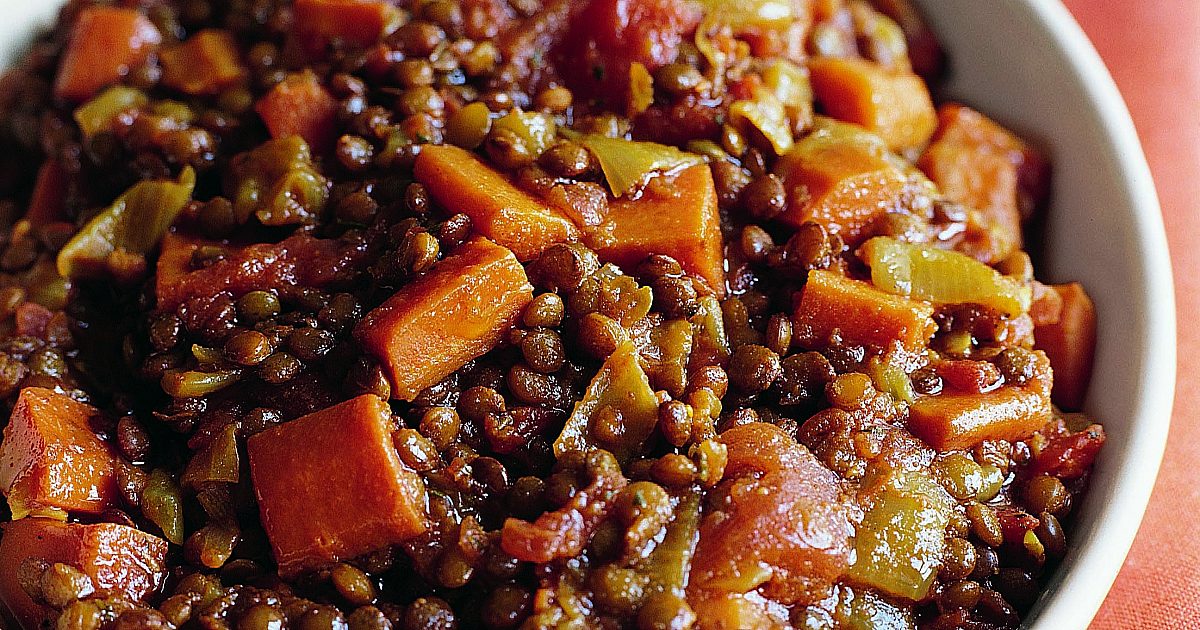 Barefoot Contessa Stewed Lentils & Tomatoes (updated) Recipes
