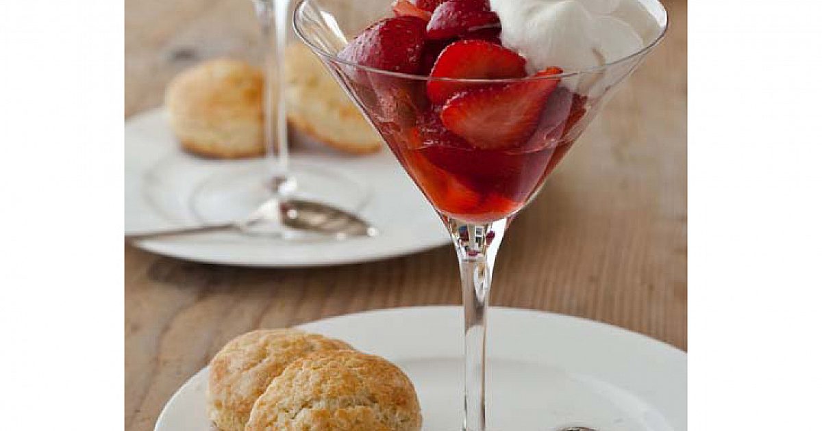 Barefoot Contessa Strawberry Shortcakes, deconstructed Recipes