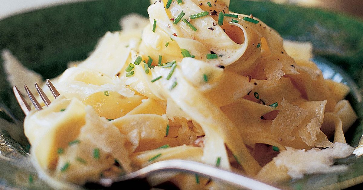Barefoot Contessa | Tagliarelle with Truffle Butter | Recipes