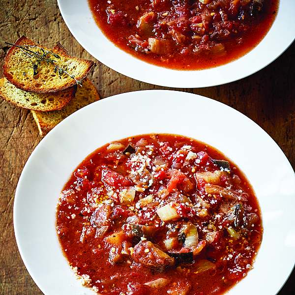 Barefoot Contessa Tomato & Eggplant Soup Recipes