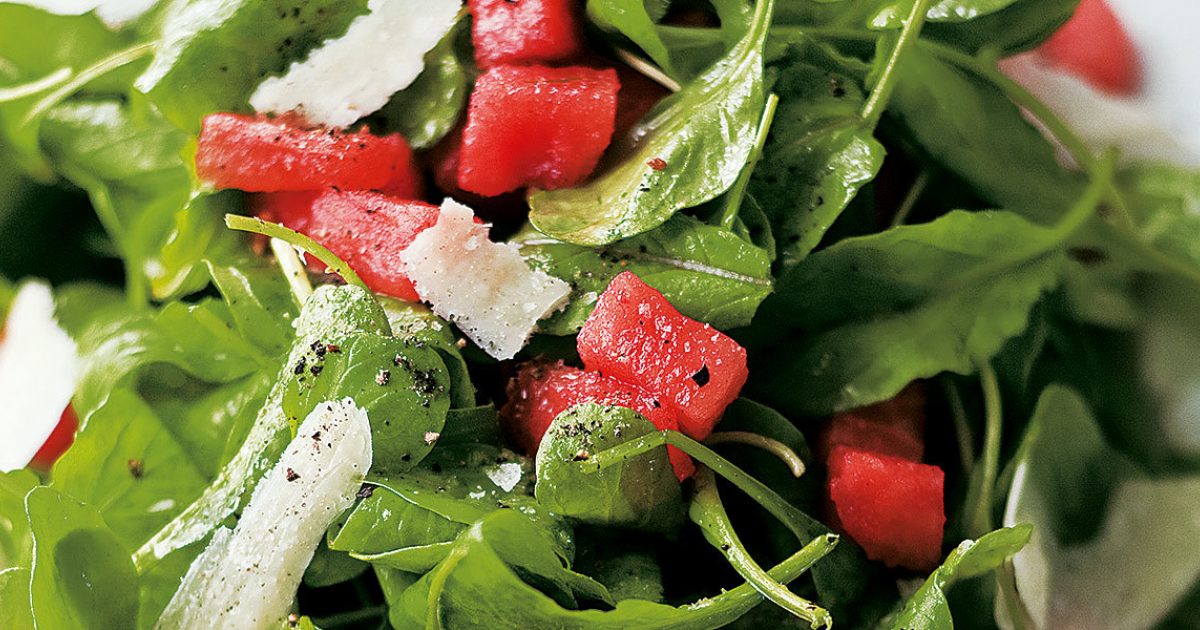 Barefoot Contessa | Watermelon & Arugula Salad | Recipes